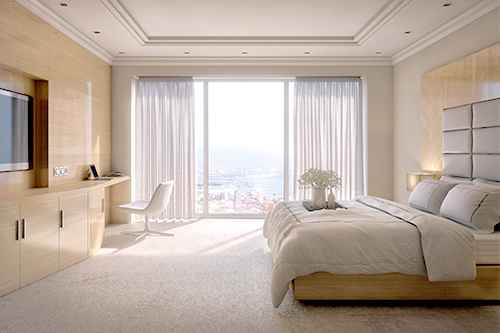 Hotel Room Suite with View